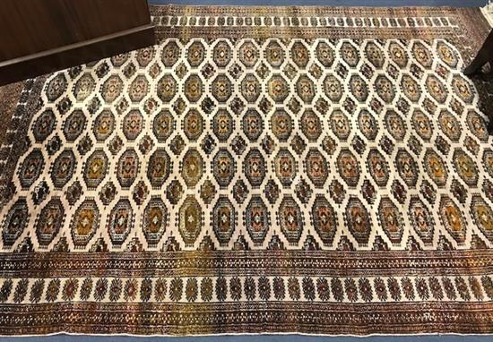 A Bokhara style rug 280 x 190cm